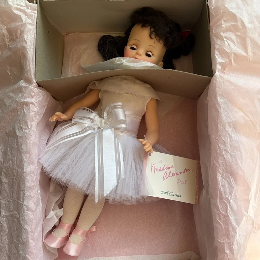 Madame Alexander doll 13” Degas dance lesson